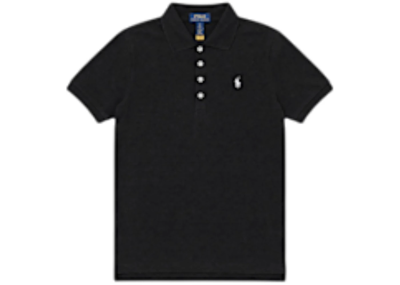 Polo Ralph Lauren Short-Sleeve Stretch Mesh Kids Polo Black