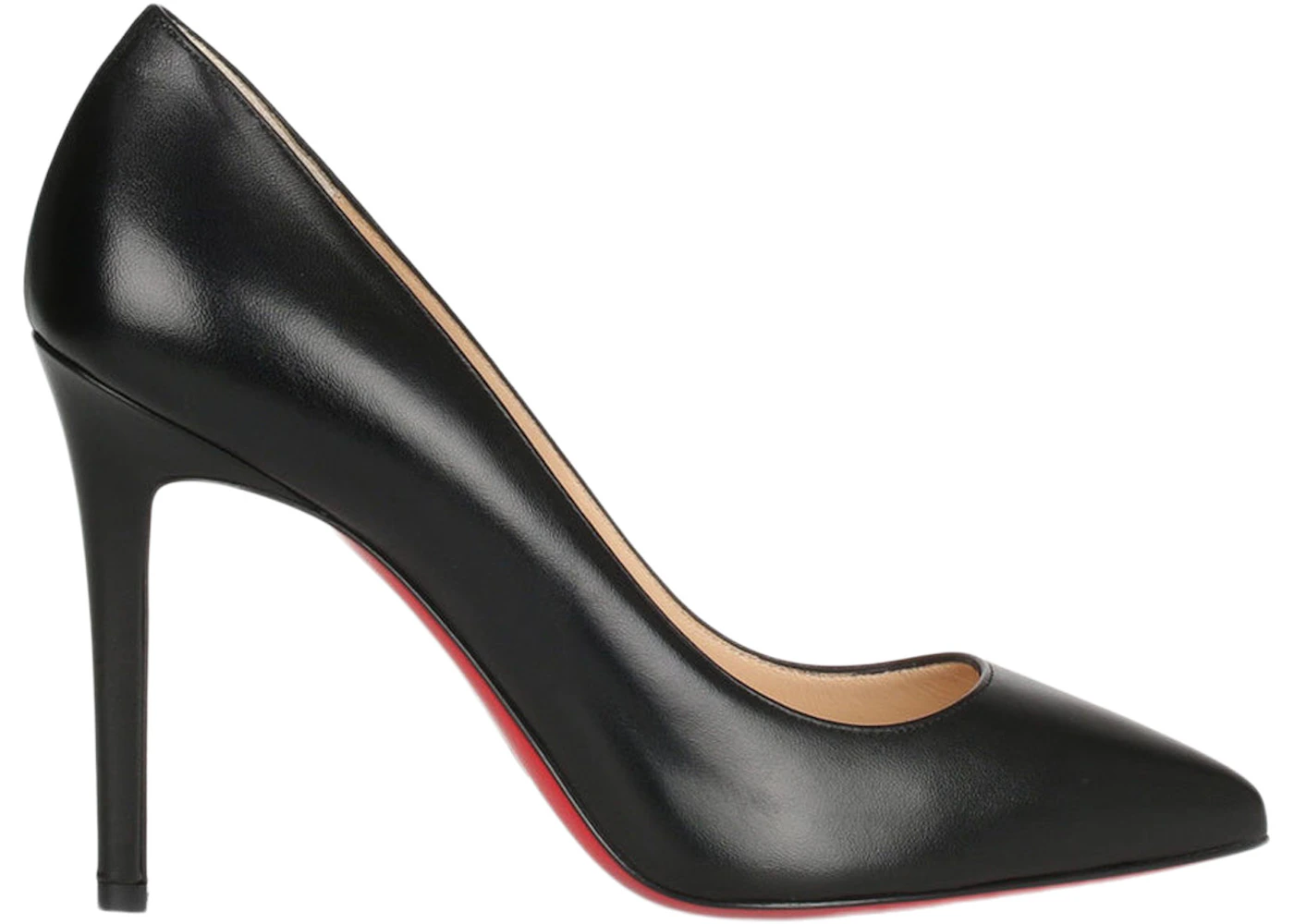 Christian Louboutin Pigalle 100mm Pump Black Leather