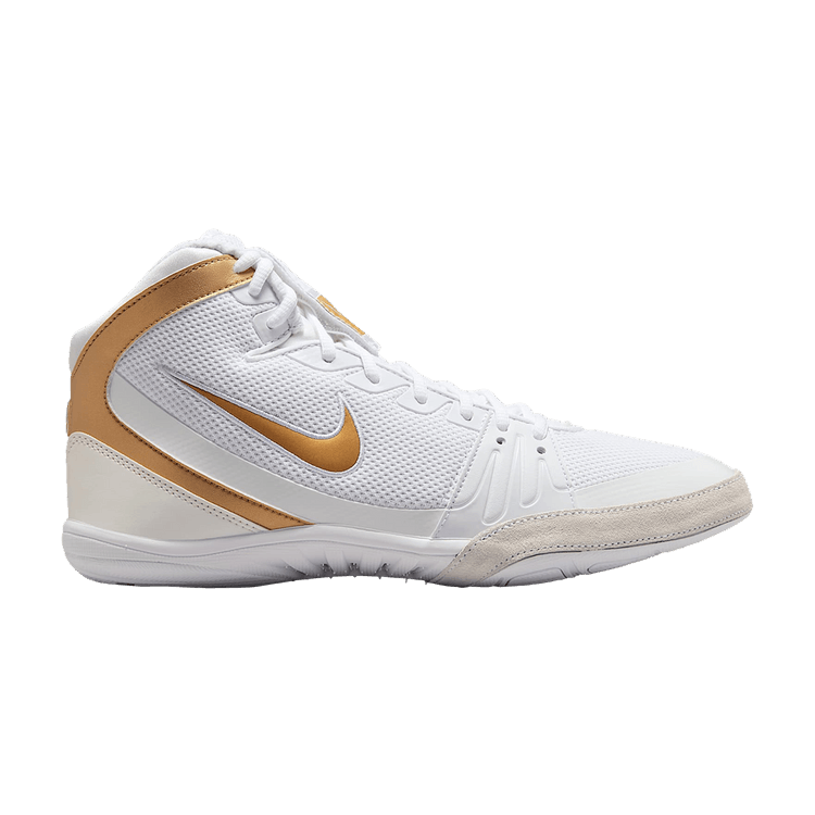 Nike Freek 'White/Wolf Grey/Metallic Gold'