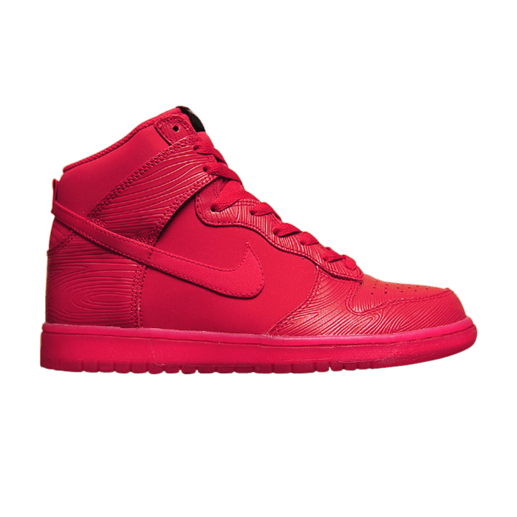 Nike Dunk High 'Red Wood Grain'
