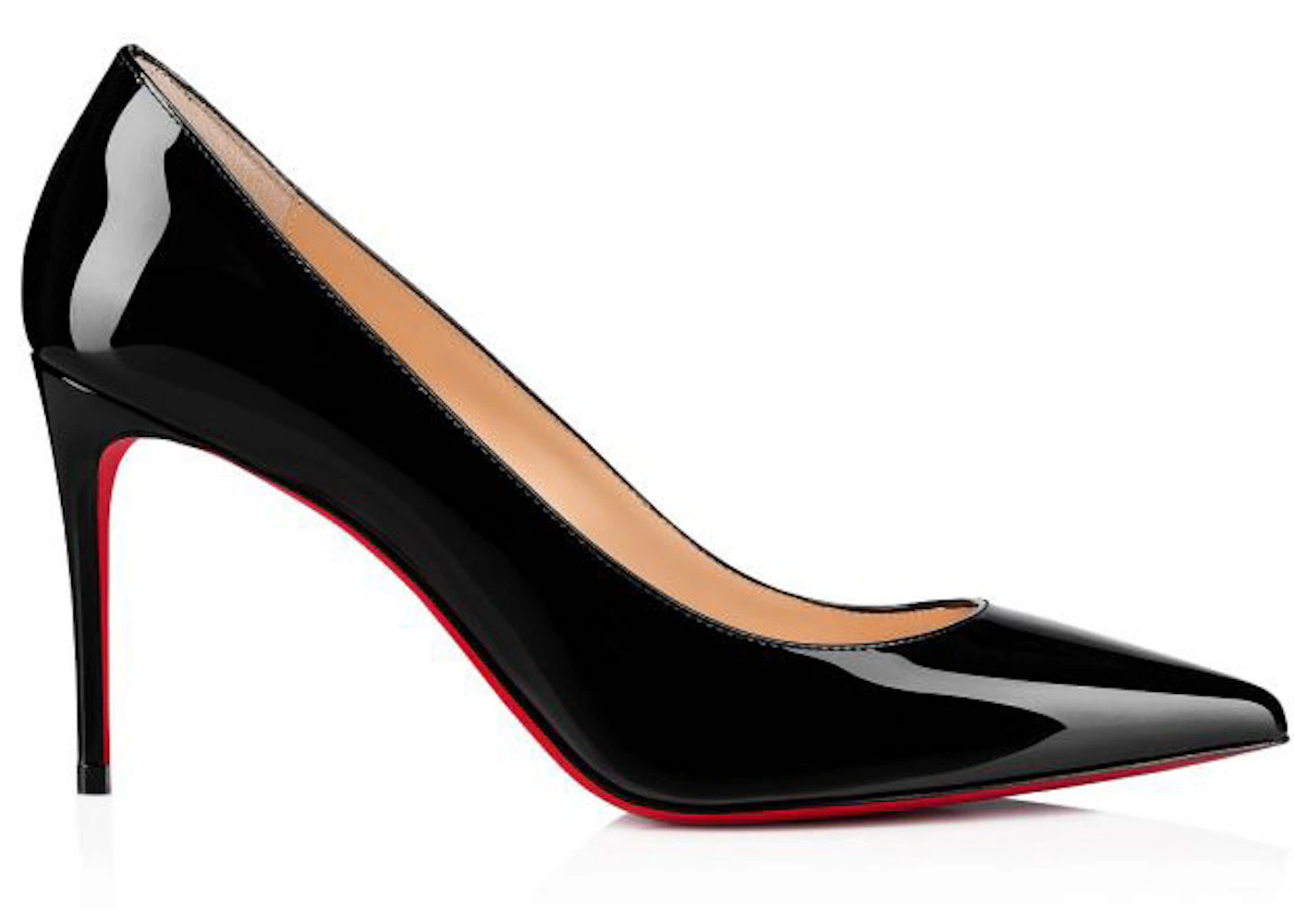 Christian Louboutin Kate 85mm Pump Black Patent Leather
