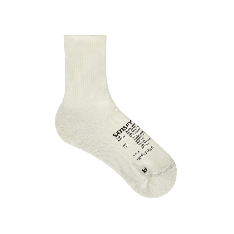 SATISFY Merino Nylon Tube Socks 'Off-White'