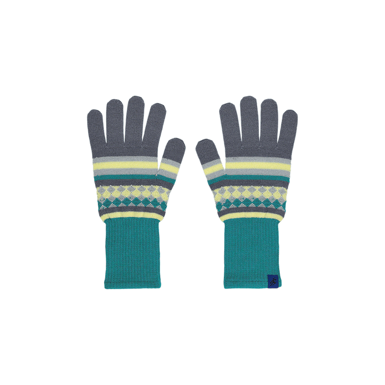 Asics x Kiko Kostadinov Novalis Aquifolia Knit Glove 'Blue Haze/Lemon'
