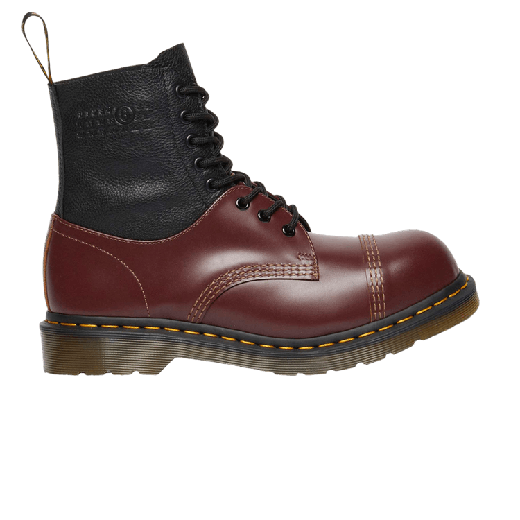 MM6 Maison Margiela x Dr. Martens 1460 Twisted and Reimagined 'Oxblood Black'