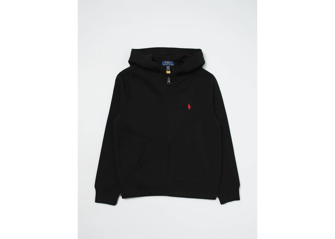 Polo Ralph Lauren Boys Fleece Full Zip Hoodie Black