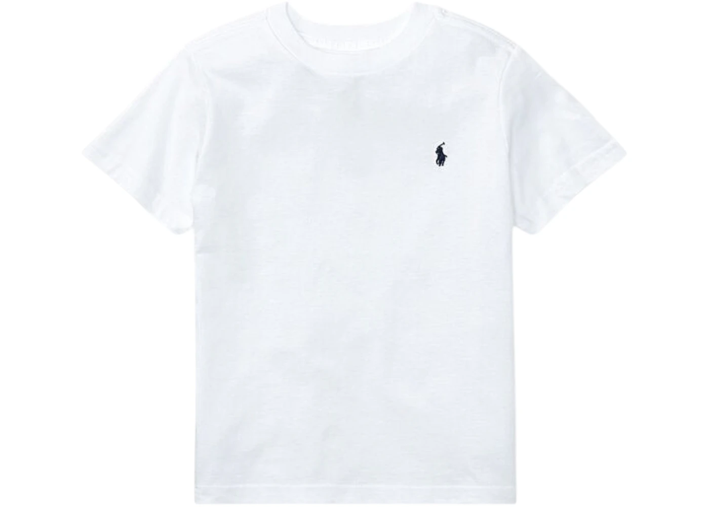 Polo Ralph Lauren Short Sleeve Cotton Jersey Crewneck T-shirt White