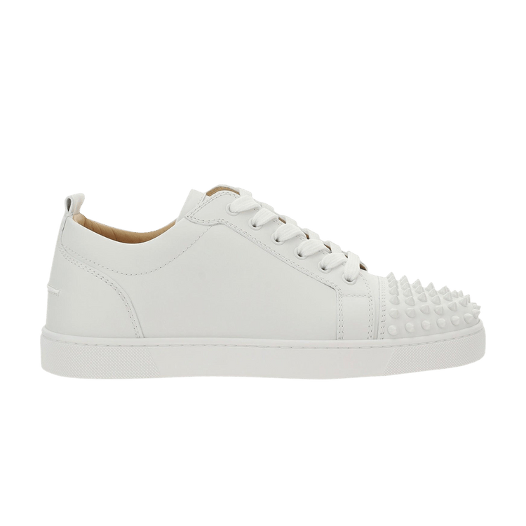 Christian Louboutin Louis Junior Spikes Flat 'White'