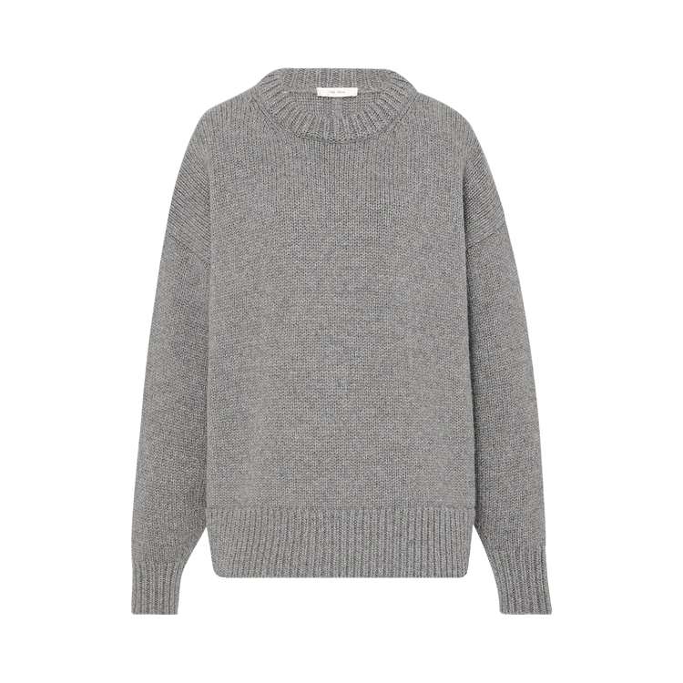 The Row Ophelia Top 'Grey Melange'