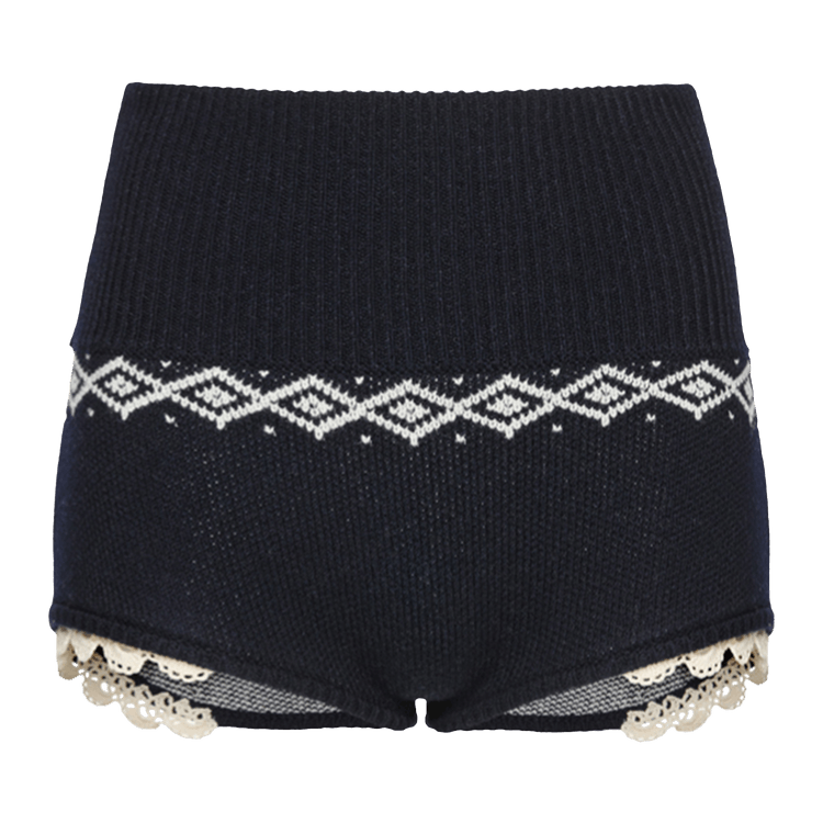 Magda Butrym Shorts 'Navy'