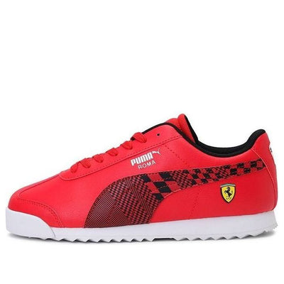 (GS) PUMA Scuderia Ferrari Roma Running Shoes Red/Black/White