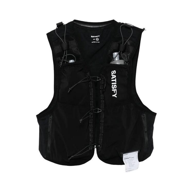SATISFY 5L Justice Cordura Hydration Vest 'Black'