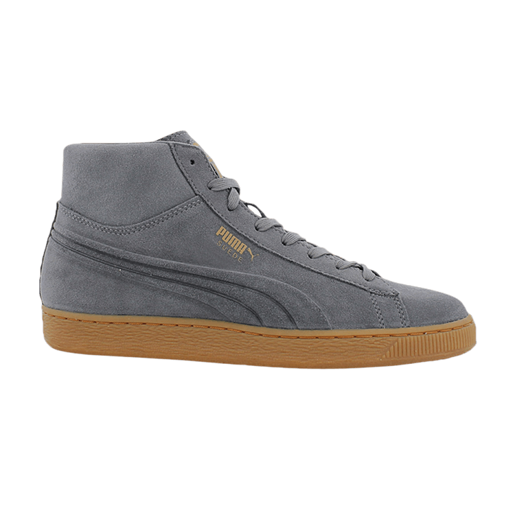 Puma Suede Mid Emboss 'Steel Grey'