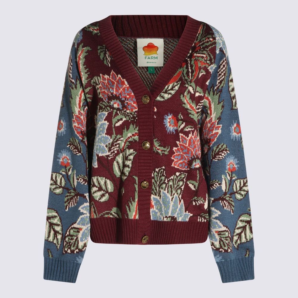 Farm Rio Floral Knit Cardigan