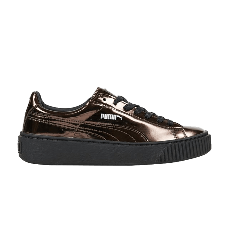 Puma Wmns Basket Platform 'Metallic Bronze'