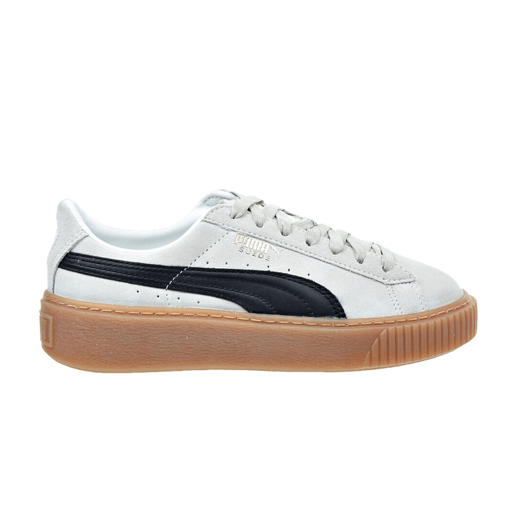 Puma Wmns Suede Platform Core 'Whisper White Black'