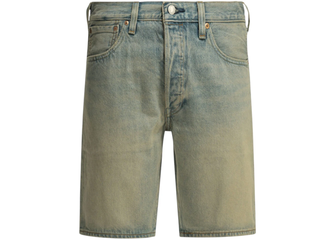 Levis 501 Original Five-Pocket Shorts Light Blue