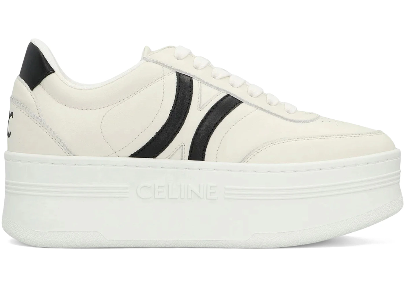 Celine Block Sneaker Milk Black Triomphe (Women's)