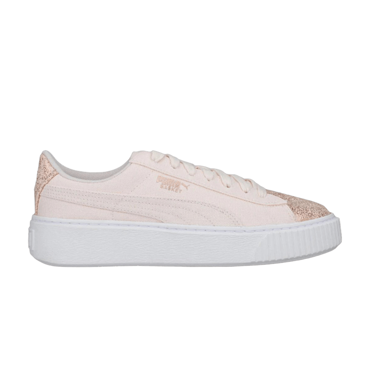 Puma Wmns Basket Platform 'Pearl Rose Gold'