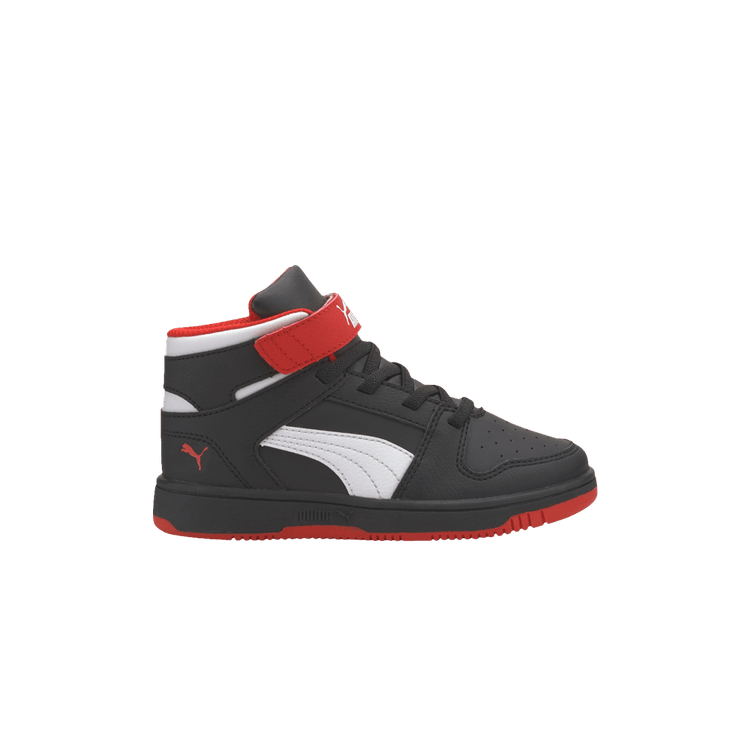 Puma Rebound LayUp Little Kid 'Black High Risk Red'