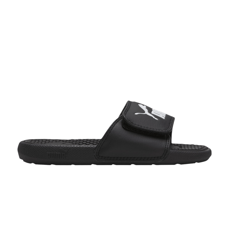 Puma Cool Cat 5 Slide Little Kid 'Black White'
