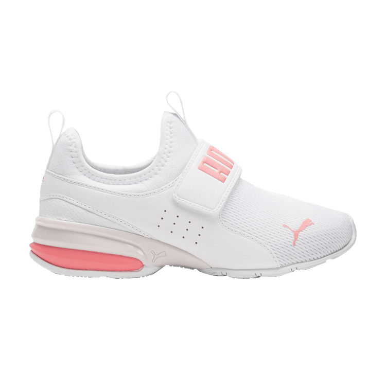 Puma Axelion Slip-On Big Kid 'White Carnation Pink'