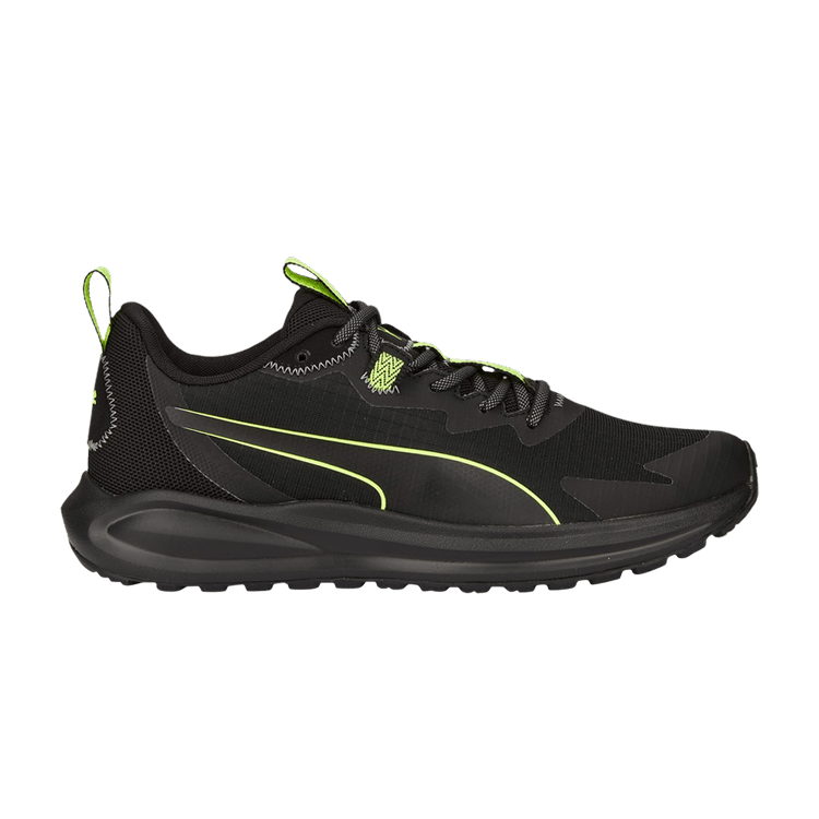 Puma Twitch Runner Trail 'Black Lime Squeeze'