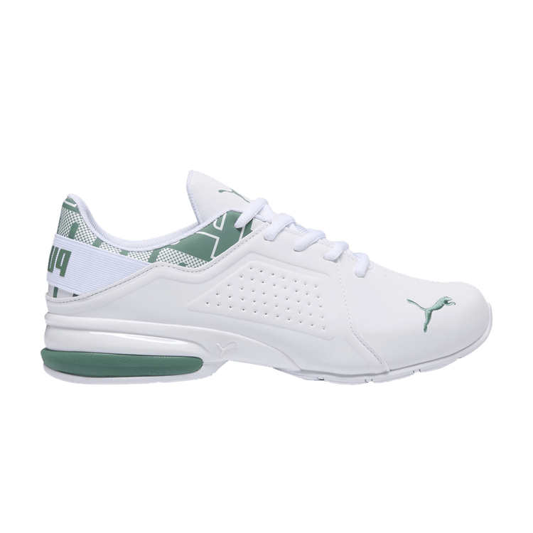 Puma Viz Runner Repeat Wide 'White Eucalyptus Black'