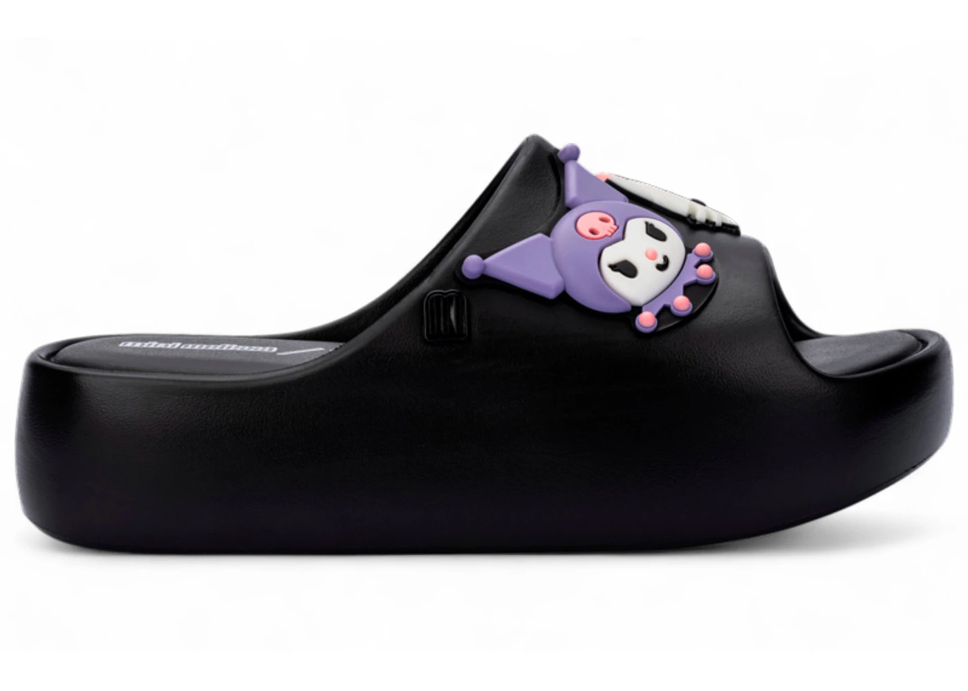 Melissa Mini Melissa Free Platform Slide Hello Kitty and Friends Black (Kids)