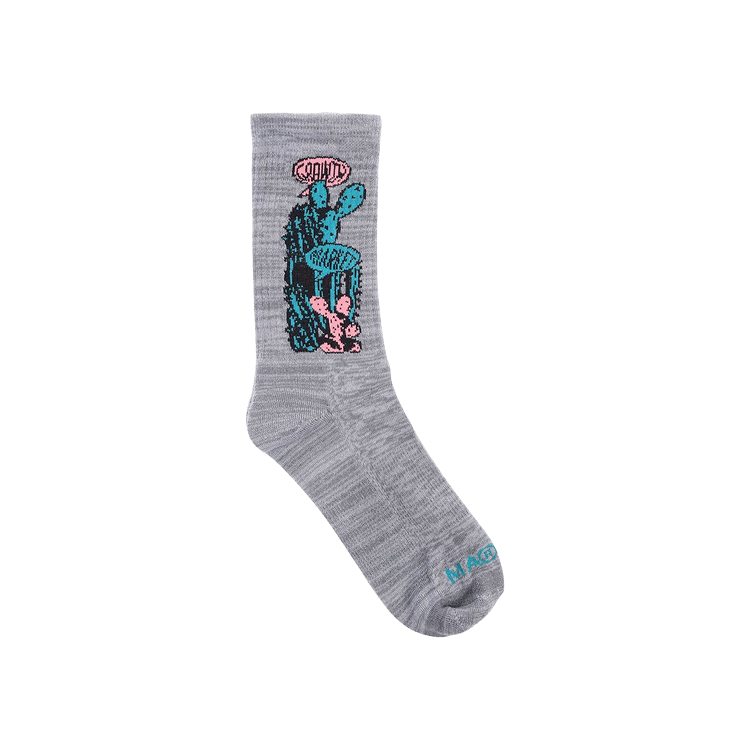 Market Growth Market Cactus Sock 'Blue'