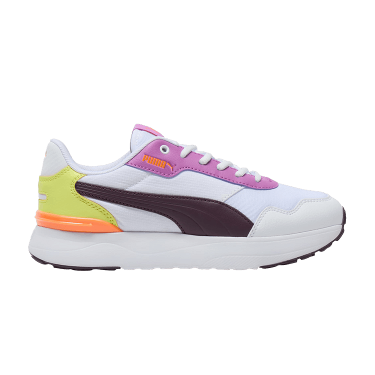 Puma Wmns R78 Voyage 'White Midnight Plum Lemon Sherbert'
