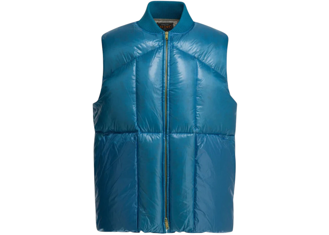 Beams Plus Nylon Sleeveless Jacket Light Blue