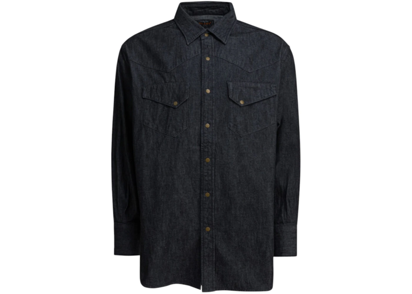 Beams Plus Western Double Dye Shirt Blue