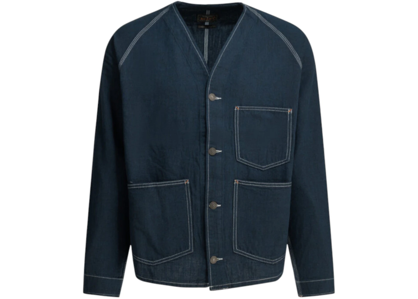 Beams Plus Engineer Denim Jacket Blue