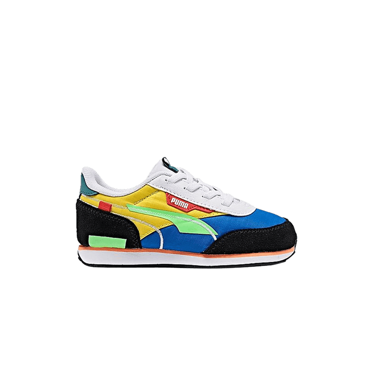 Puma Future Rider Twofold Infant 'Blue Yellow'