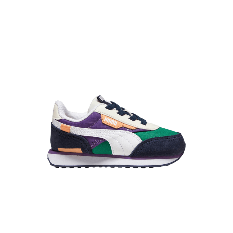 Puma Future Rider Play On Toddler 'Archive Green Purple Pop'
