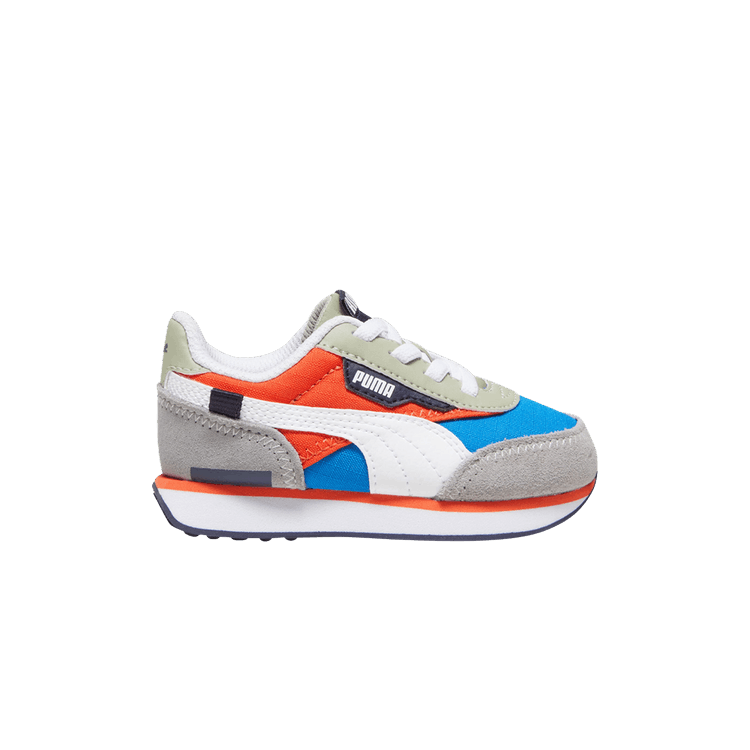 Puma Future Rider Play On Toddler 'Racing Blue Hot Heat'