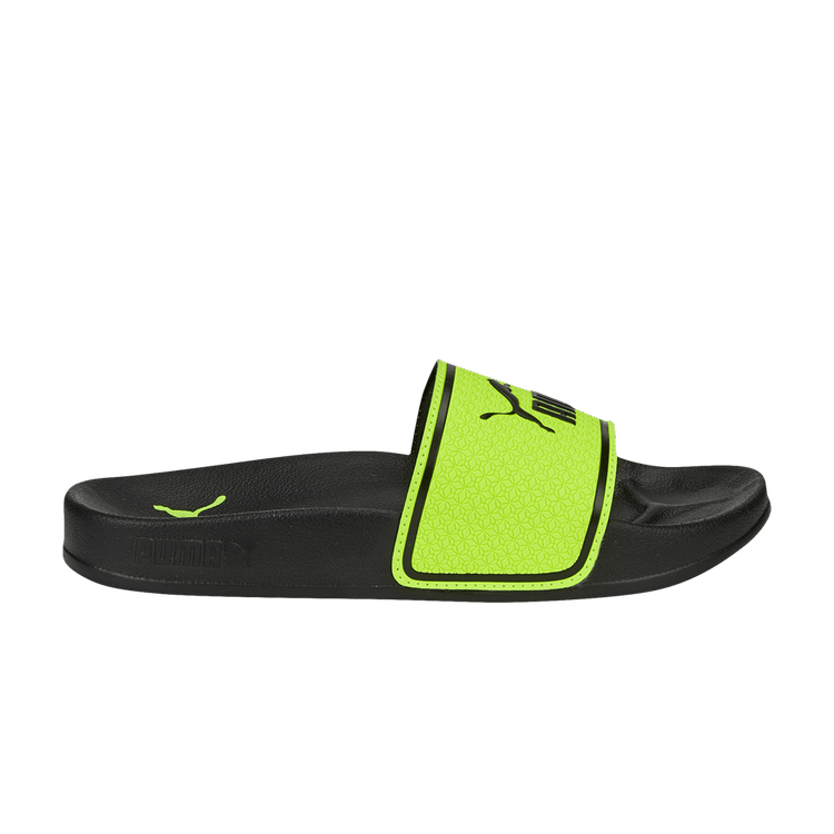Puma Leadcat 2.0 Slide Little Kid 'Lime Squeeze Black'