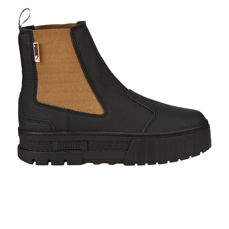 Puma Wmns Mayze Pop Chelsea Boot 'Black Tiger's Eye'
