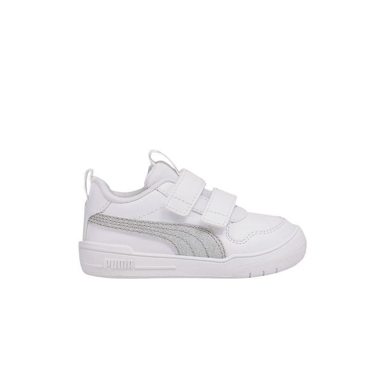 Puma Multiflex Toddler 'Glitz Formstrip - White Silver'