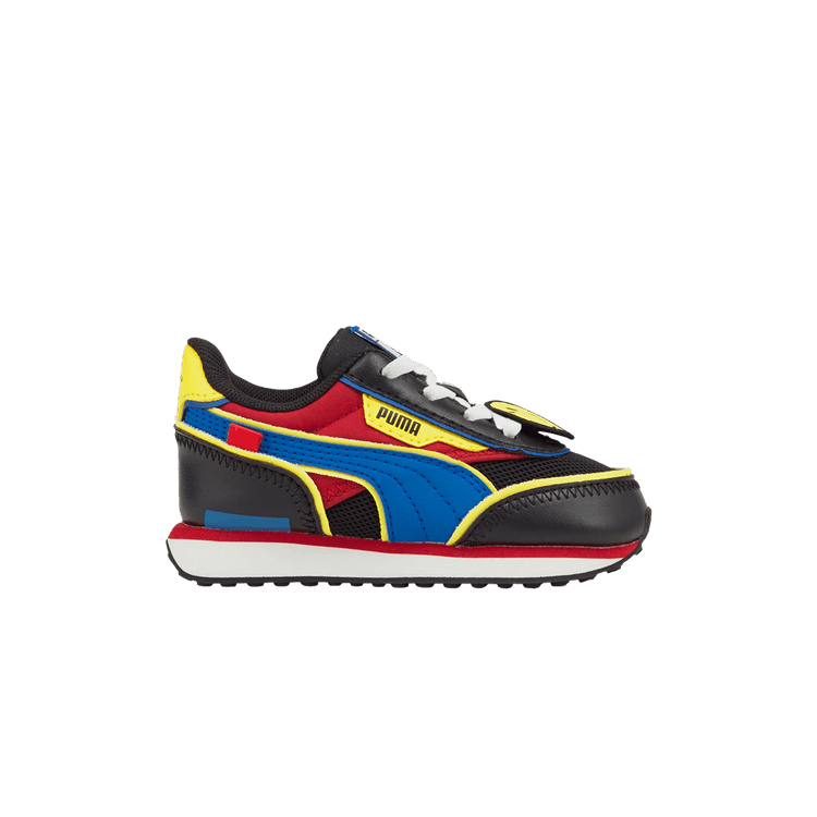 SmileyWorld x Puma Future Rider Infant 'Black Royal Blue'