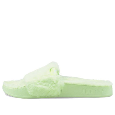 (WMNS) PUMA Leadcat 20 YLM Sports Slippers Green