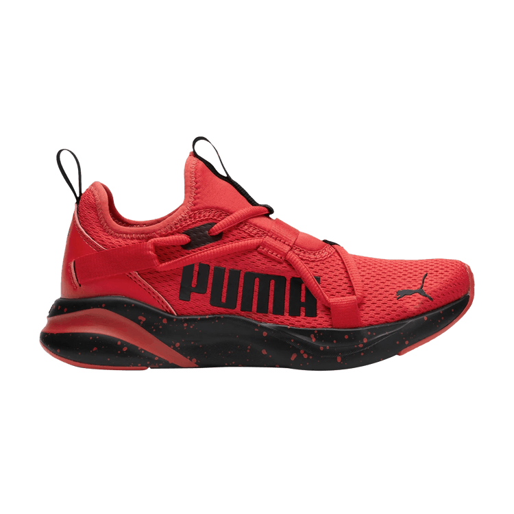 Puma Softride Rift Jr 'High Risk Red Black'