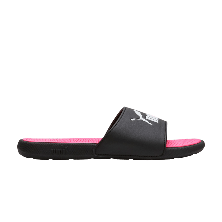 Puma Cool Cat 2.0 Slides Big Kid 'Black Knockout Pink'