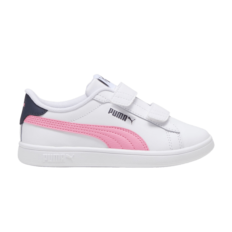 Puma Smash 3.0 Leather Velcro Little Kid 'White Mauved Out'