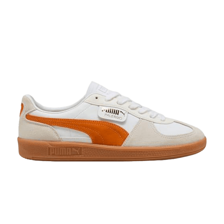 Puma Palermo Leather 'White/Warm White/Orange Glo'