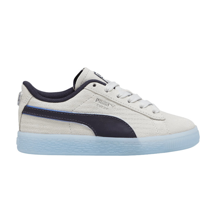 PlayStation x Puma Suede Little Kid 'Glacial Grey'