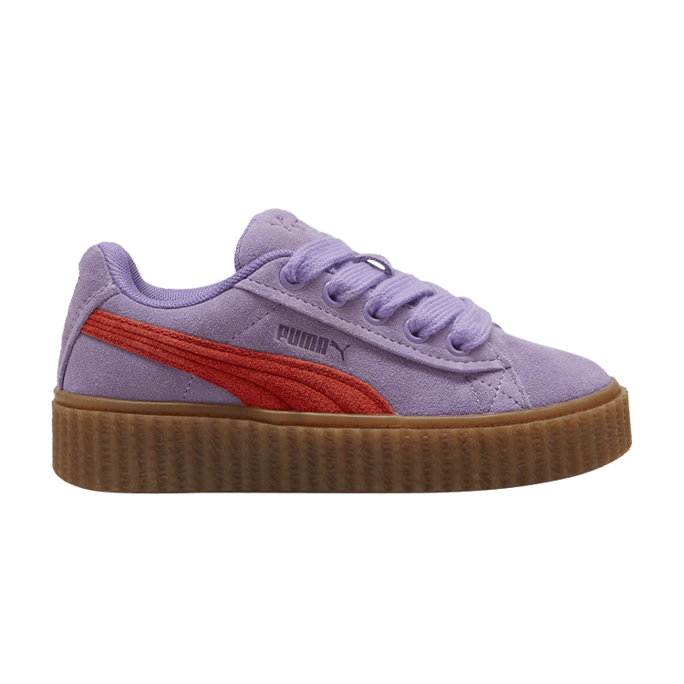 Fenty x Puma Creeper Phatty Little Kid 'Lavender Burnt Red'