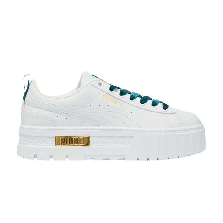 Puma Wmns Mayze Heritage Velvet 'White Malachite'