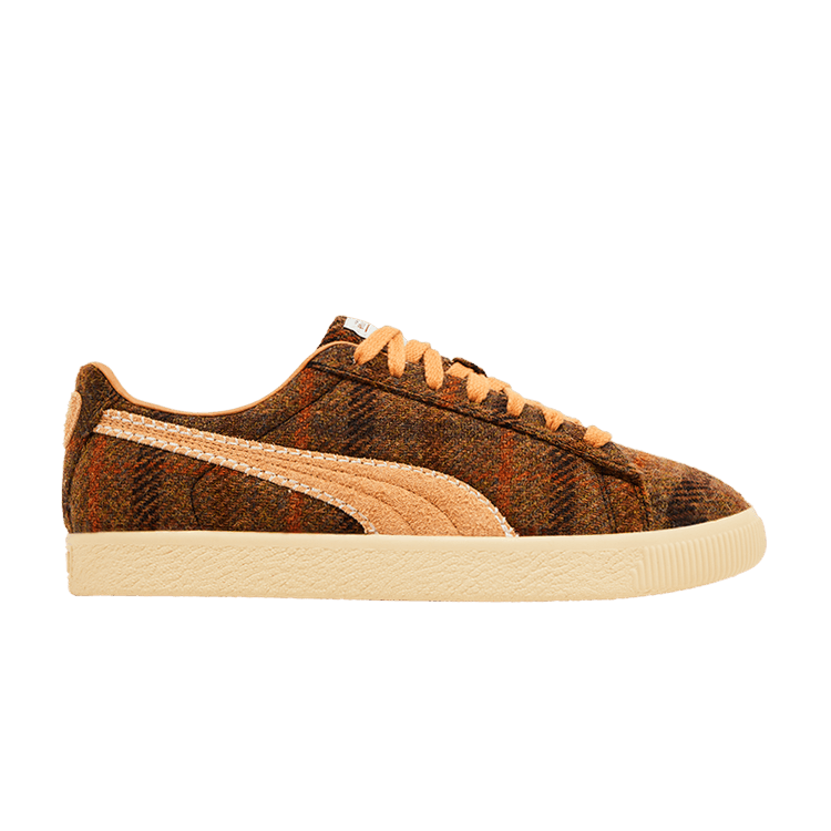 Puma Clyde 'Harris Tweed Pack - Caramel Latte'