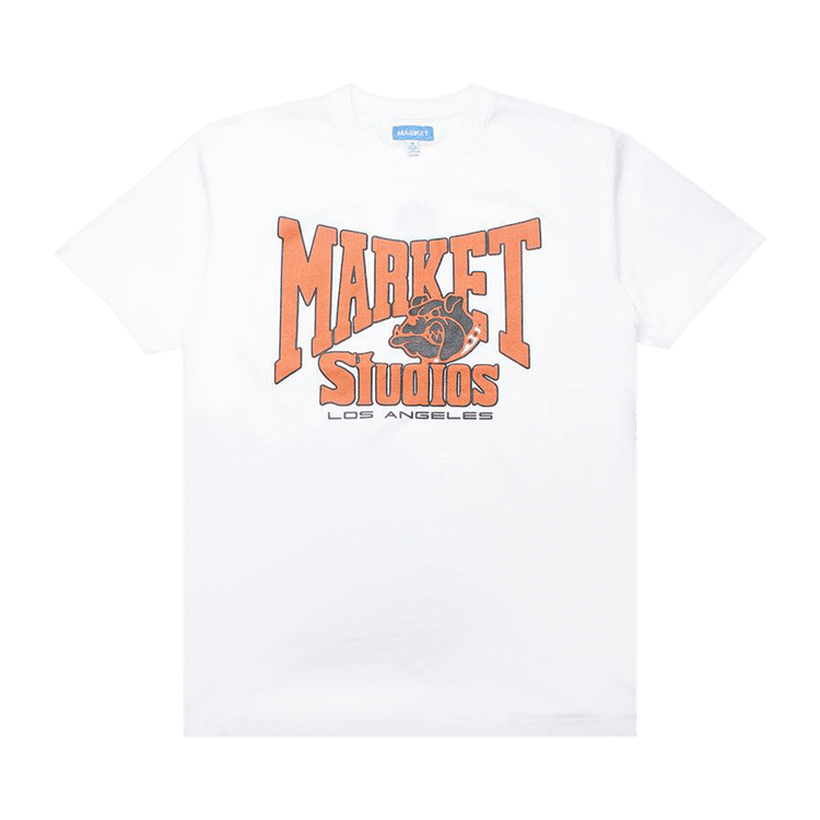 Market Bulldogs Tee 'White'